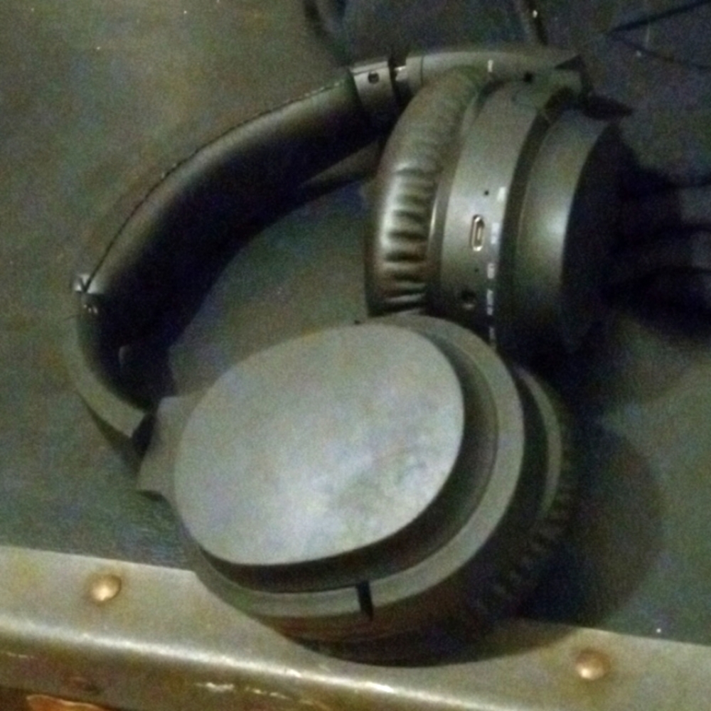 Black JLab headphones